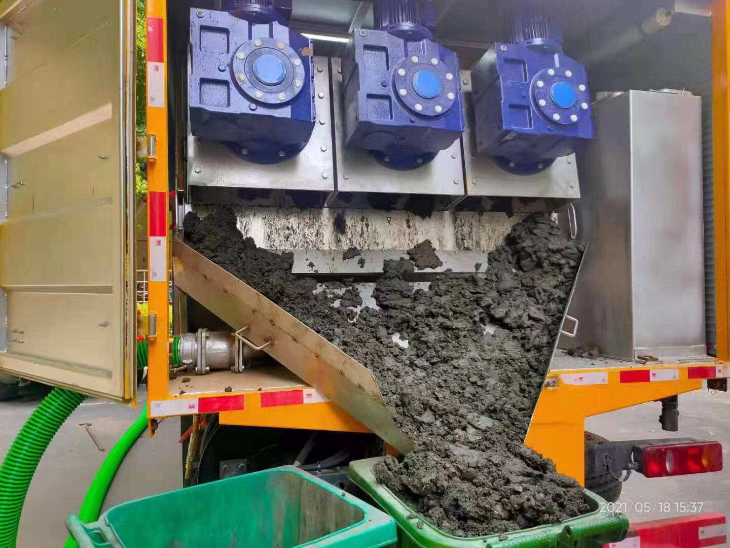 禹城化粪池清掏城市维护站-泥浆净化干湿分离处理